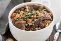 Hearty Beef Mushroom Barley Soup
