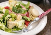 Vibrant Italian Chopped Salad with Parmesan Vinaigrette