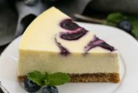 Berry Bliss Swirl Cheesecake