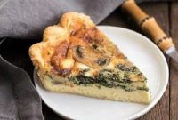 Farmhouse Spinach Mushroom Quiche