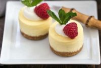 Zesty Mini Margarita Cheesecakes