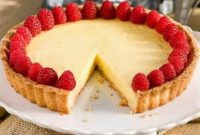 Zesty Parisian Lemon Tart