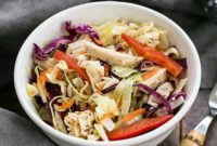 Zesty Sesame Chicken Ramen Salad