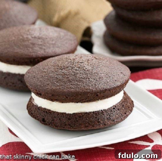 Classic Whoopie Pies with Marshmallow Cream Filling 1 featured 758