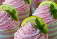 Blush Lemonade Cupcakes