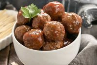 Cranberry Glazed Meatballs