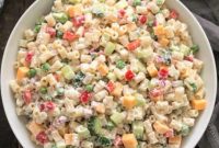 Creamy Yogurt Pasta Salad