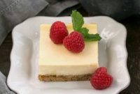 Decadent Vanilla Bean Cheesecake Bars