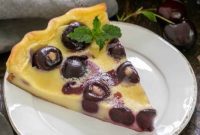 Luscious Whole Cherry Clafoutis