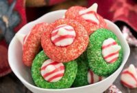 Festive Peppermint Blossoms