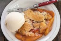 Effortless Peach Cobbler Bliss