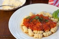 Pillowy Ricotta Gnocchi with Zesty Marinara