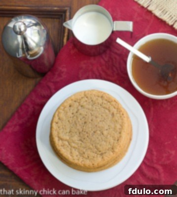 Overhead view of Brown Butter Coyotas on a white plate