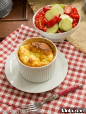 Perfectly Risen Muenster Soufflé