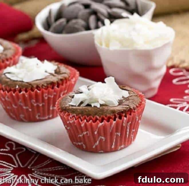 Mounds Brownie Cupcakes featured image