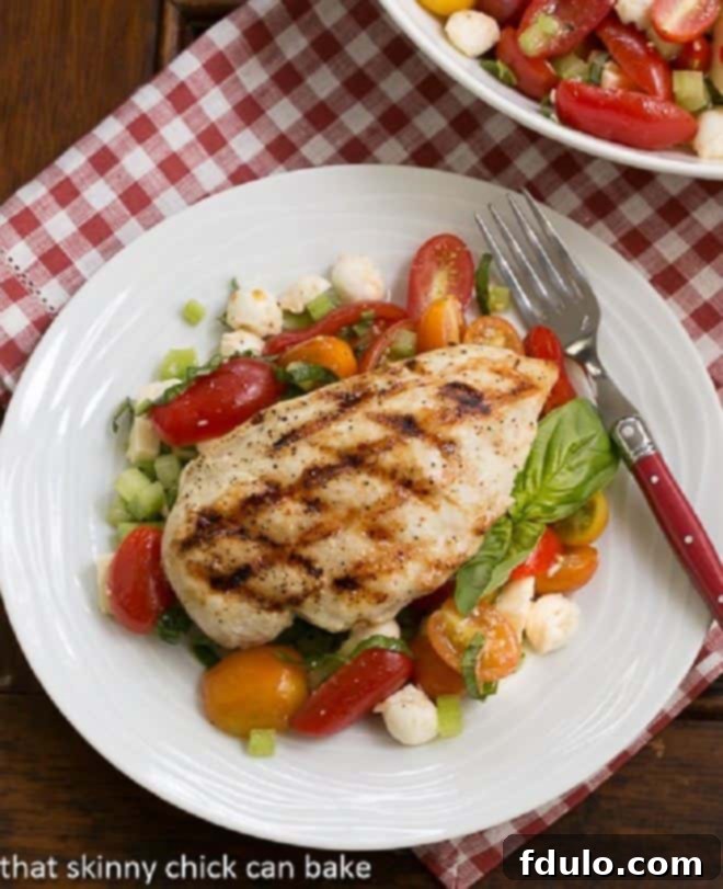 Chicken and Caprese Salad