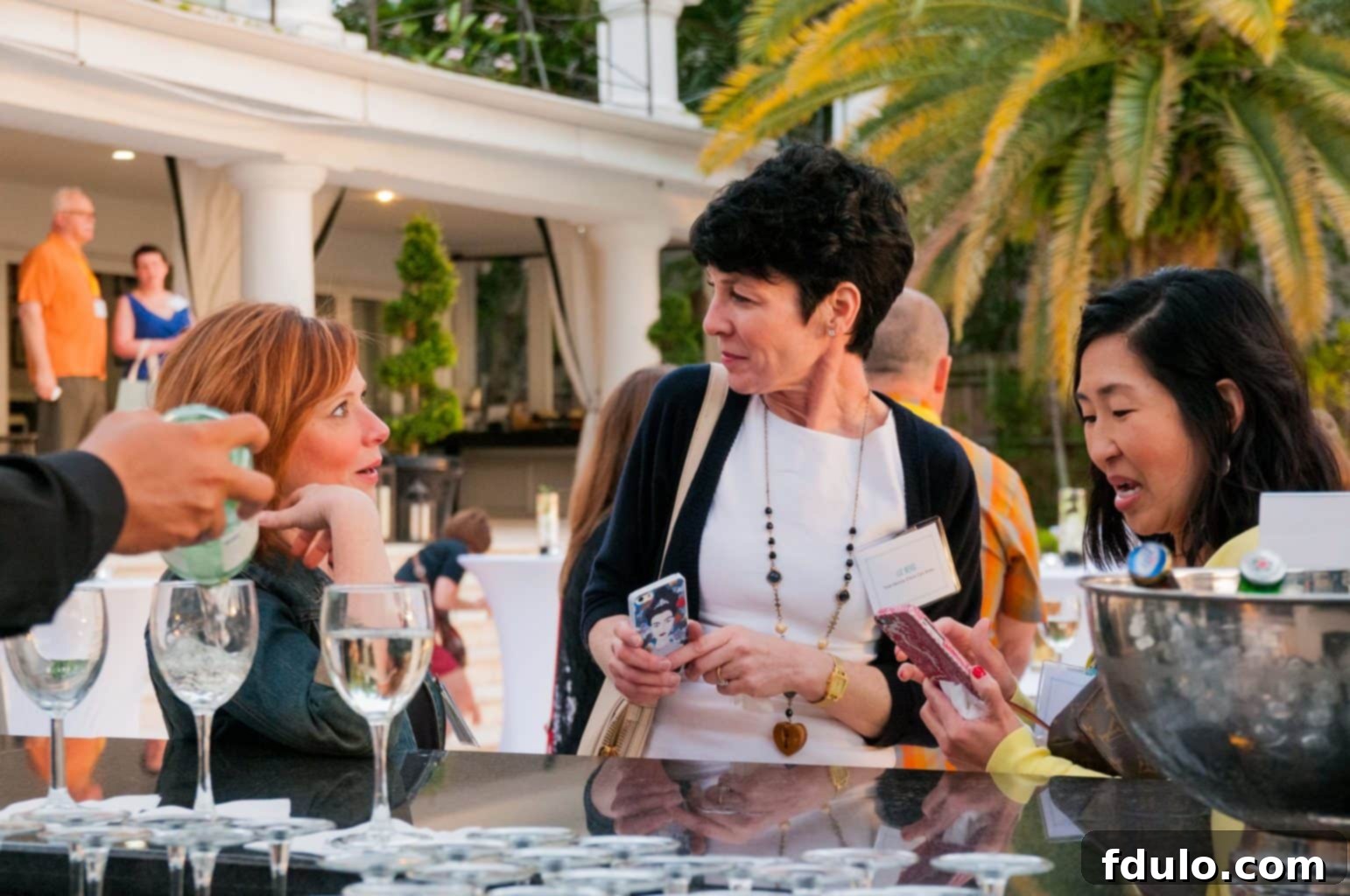 BlogHerFood Wine and Cheese Party with 2 friends, Liz Berg, Alice, and Allie.