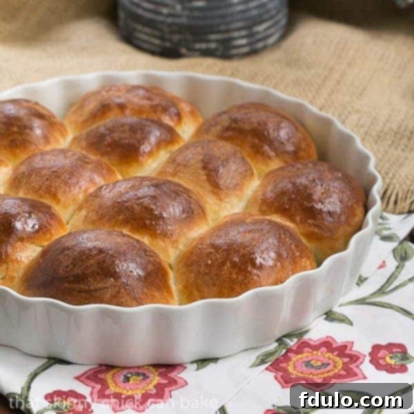 Brioche Dinner Rolls #SundaySupper