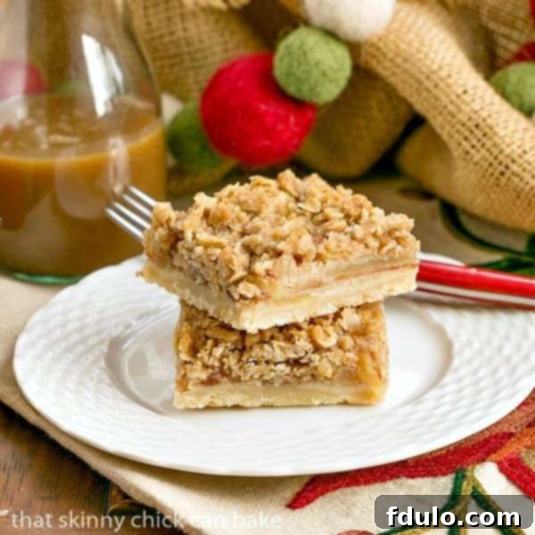 Apple Streusel Bars | All the flavors of apple pie with half the effort!