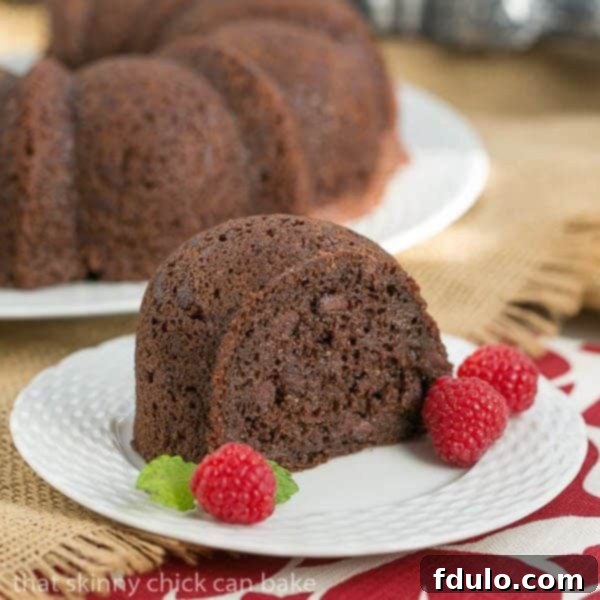 Kahlua Bundt Cake | A super easy, decadent chocolate cake! Perfect for any gathering.
