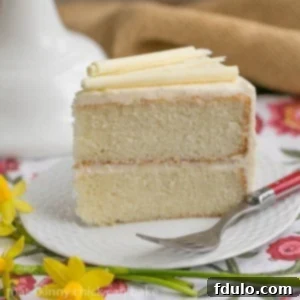 White Birthday Cake Recipe