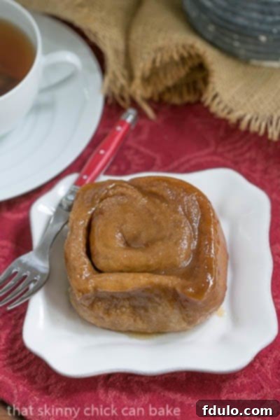 Cinnamon Sticky Buns - A double dose of cinnamon plus a honey brown sugar topping! 