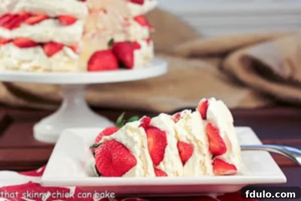 Fresh Strawberry Meringue Cake Strawberry Meringue Cake 2012.