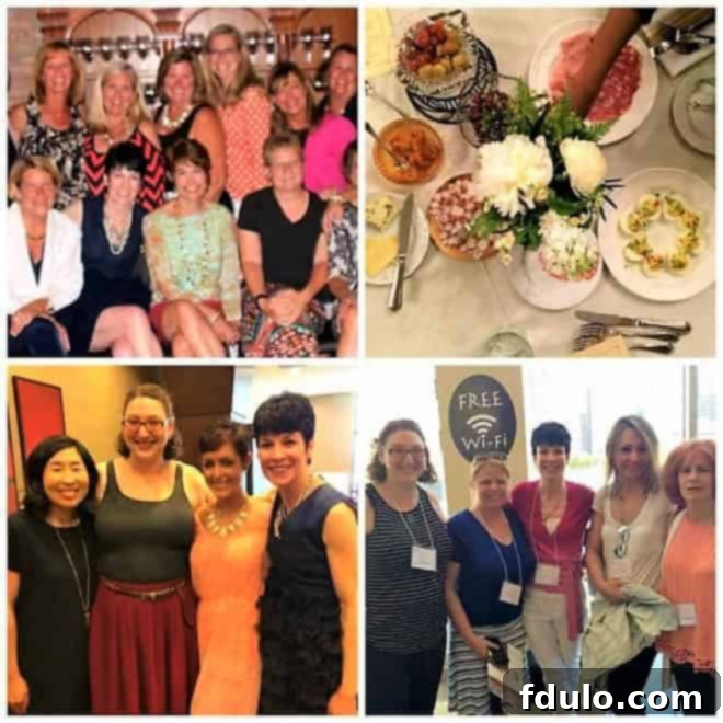 A vibrant collage depicting a fun Chicago weekend with college and blogger friends.