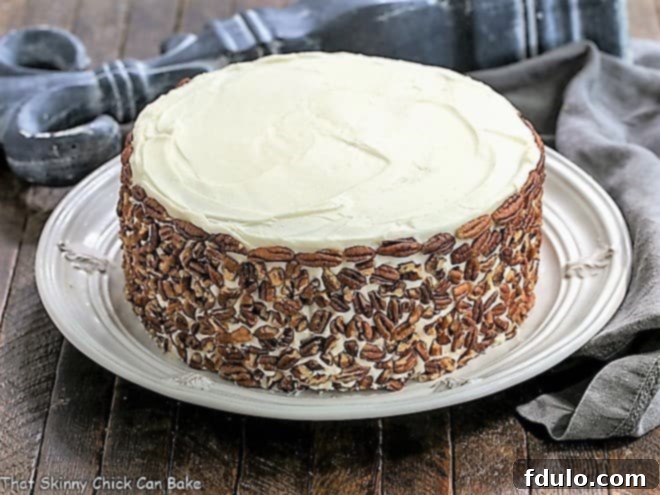 Decadent Tropical Carrot Cake with Pecans 2 Classic Carrot Cake Recipe
