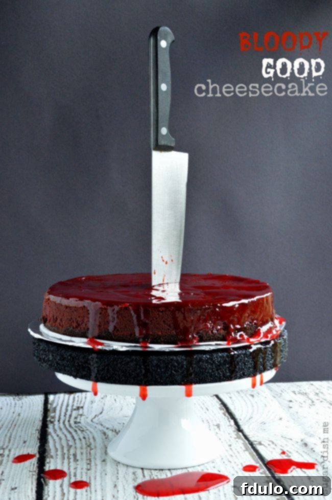 The Halloween Project Week One - Bloody Good Cheesecake The Halloween Project Week One - Bloody Good Cheesecake
