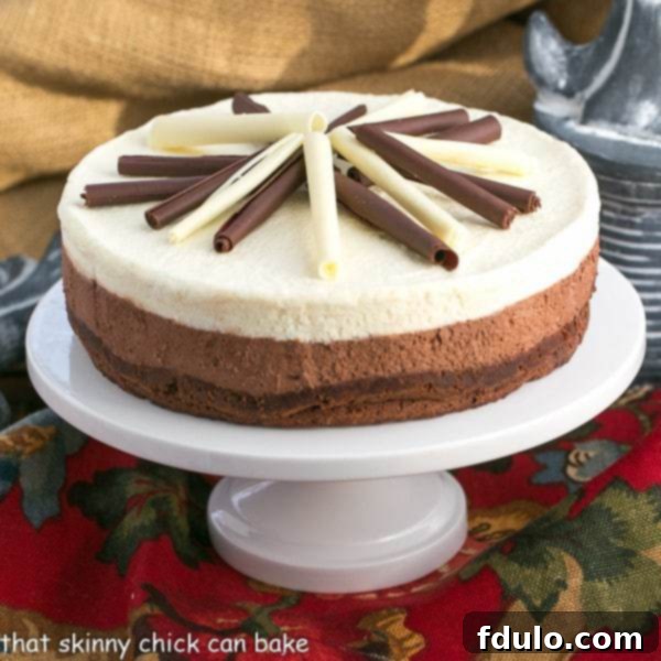 Silken Mousse Layers 2 Layered Mousse Cake - 3 delicious layers