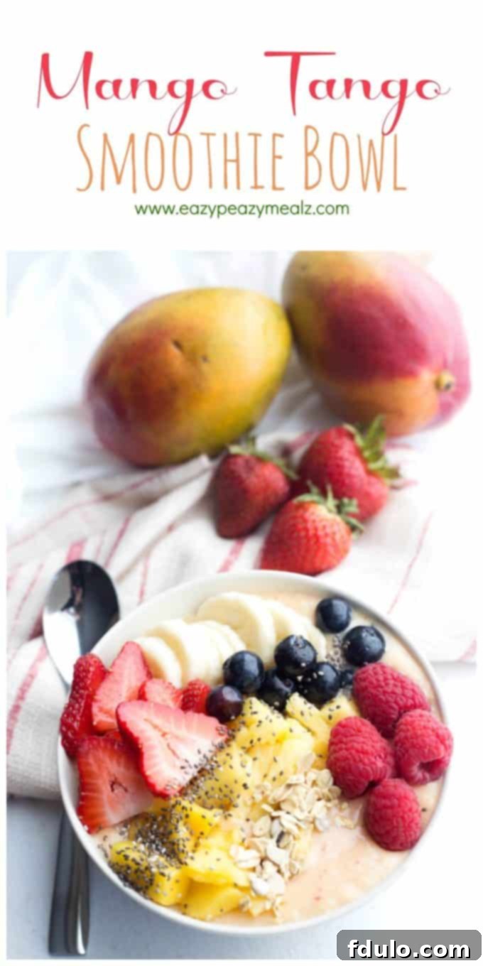 Mango Tango Smoothie Bowl
