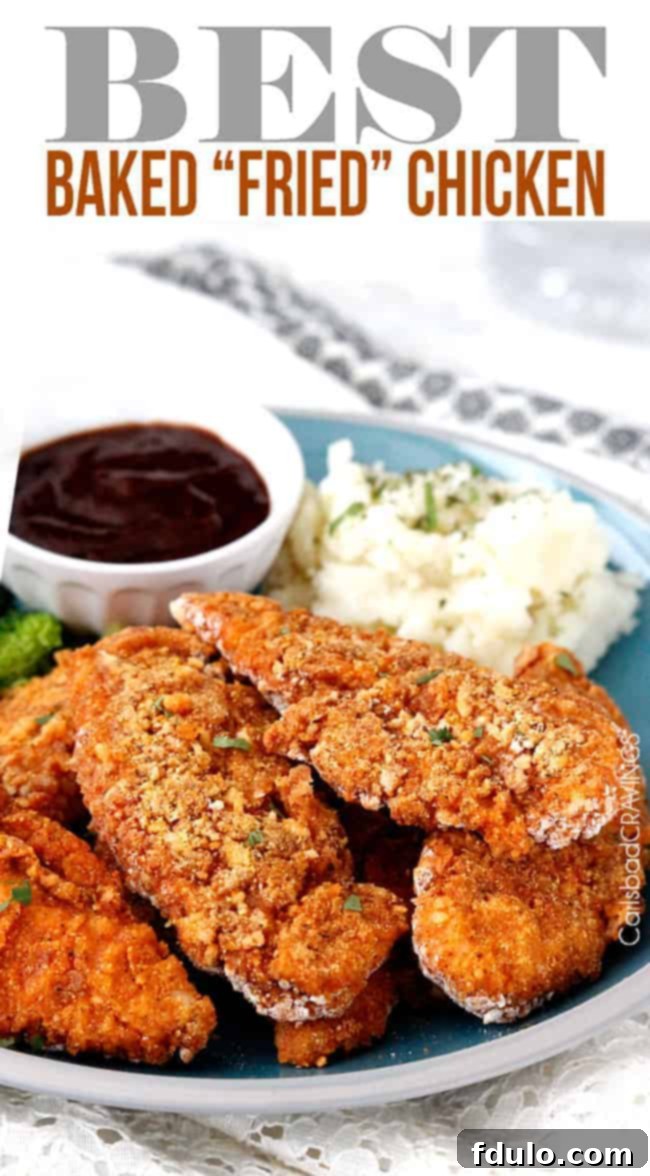 Crispy Oven Fried Chicken