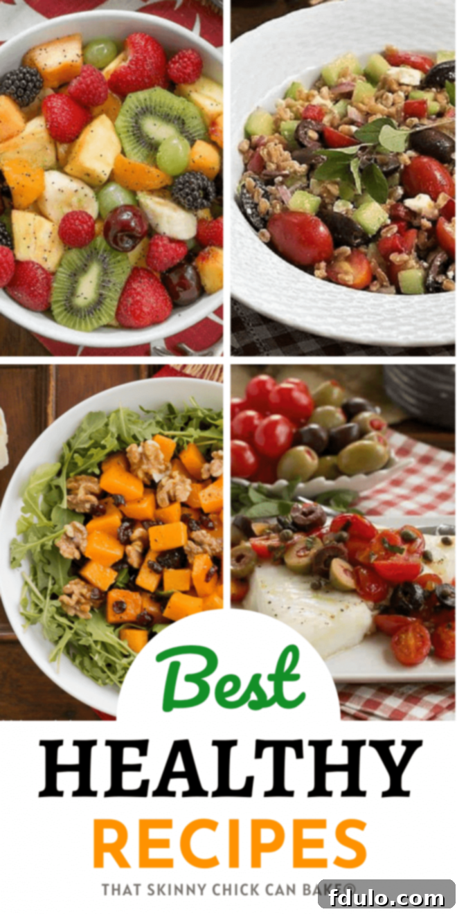 Easy Healthy Recipes collage