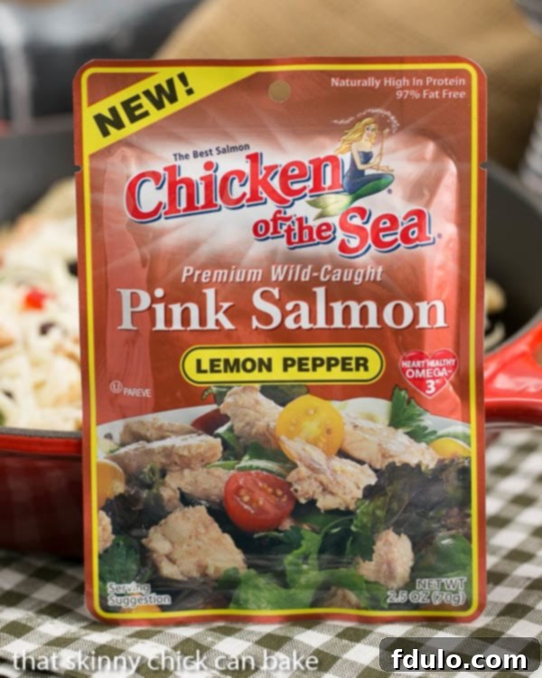 Packet of Pink Salmon