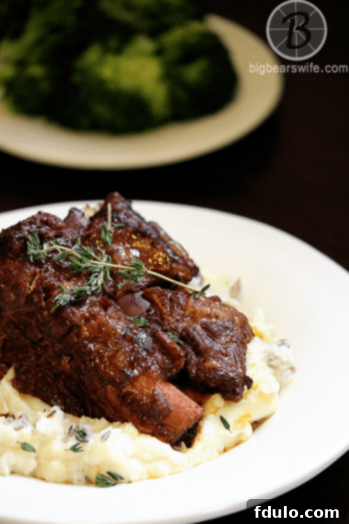 Slow Cooker Braised Short Ribs