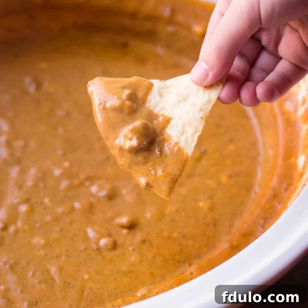 Chili's Copycat Spicy Queso Dip perfect for parties