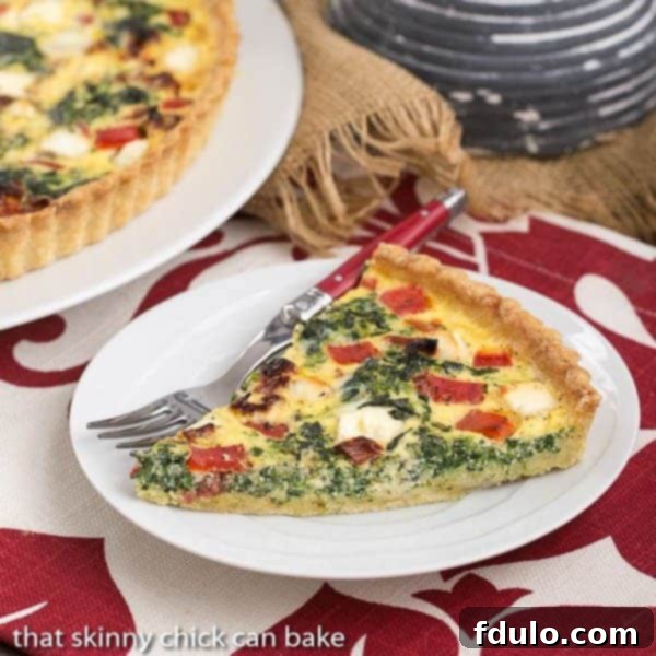 Mediterranean Sun-Dried Tomato and Spinach Quiche 2 Sun-dried Tomato and Spinach Quiche | A memorable Mediterranean Quiche