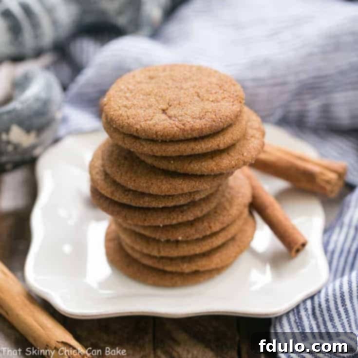 Holiday Ginger Crisps, a cherished recipe from my grandmother Anabelle, ready to be enjoyed for the festive season