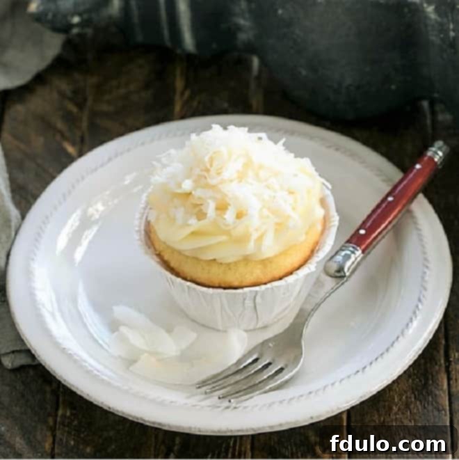 Coconut Cupcakes Recipe