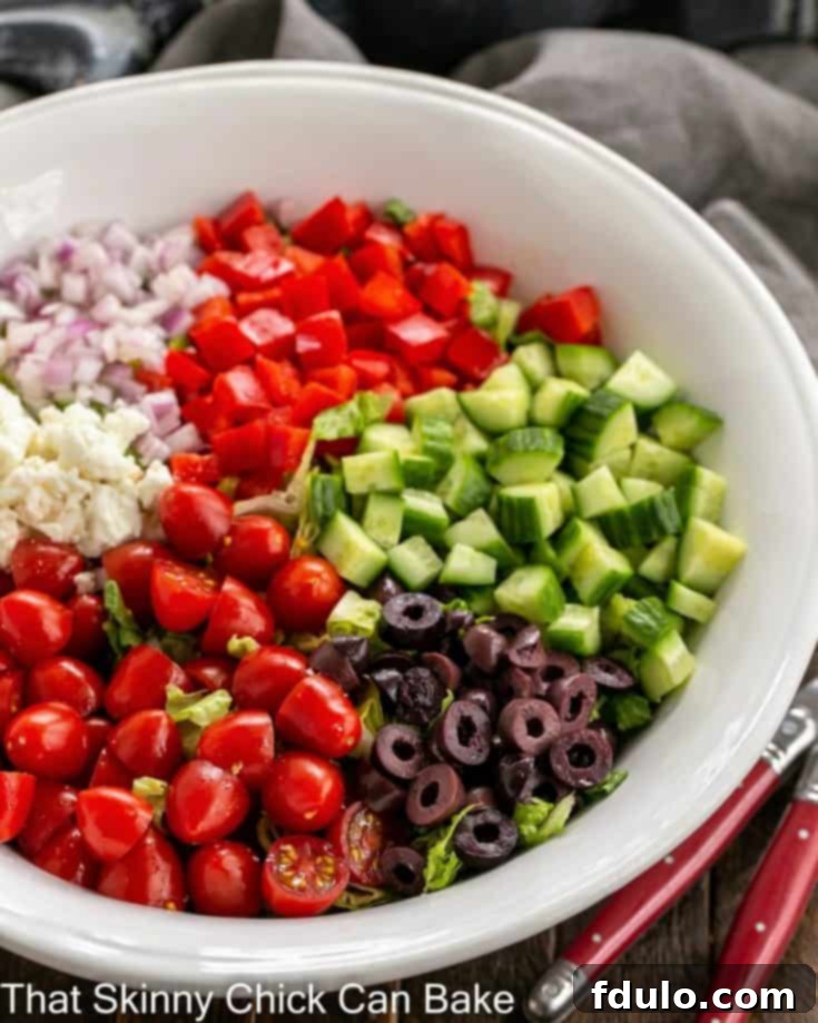 Mediterranean Chopped Salad