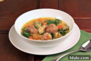 Italian Wedding Soup | Easy and perfect for a chilly autumn or winter meal!