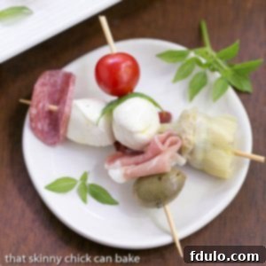 Artisan Appetizer Skewers 2 Antipasto Skewers