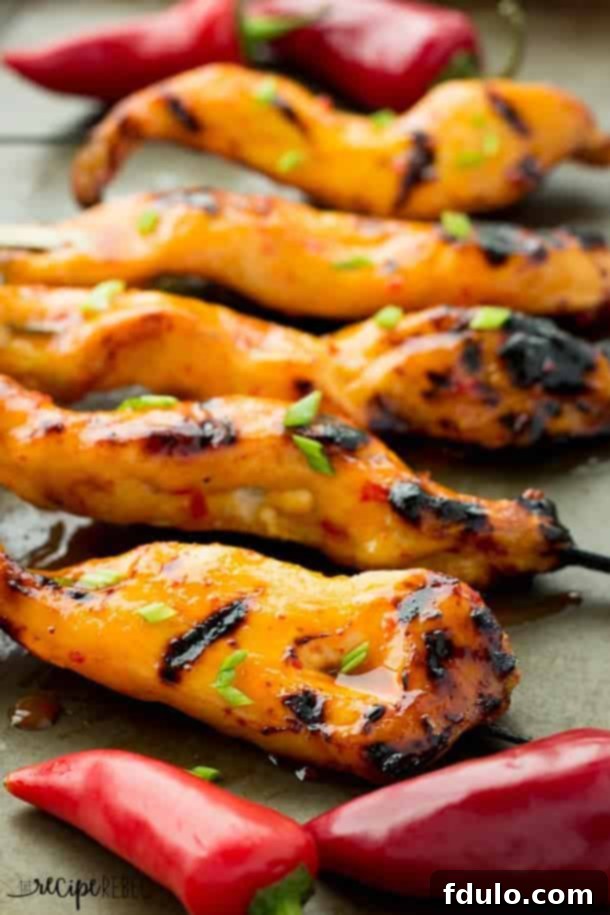 Homemade Sweet Chili Grilled Chicken