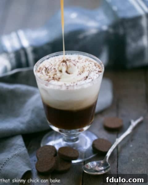 A beautifully presented Vanilla Bean Iced Coffee, inviting and refreshing.