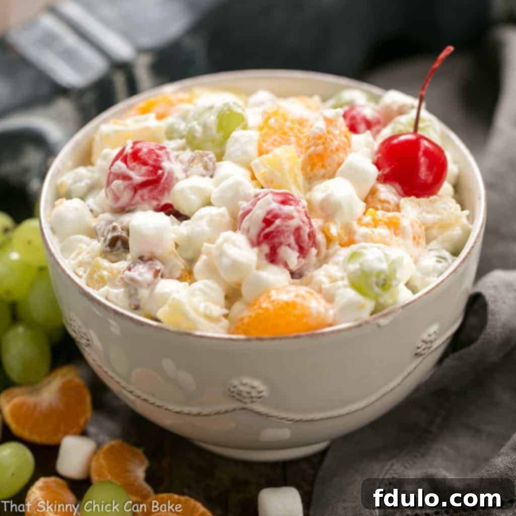 20 Must Try Fall Recipes 20 Best Ambrosia Salad {No Cool Whip}
