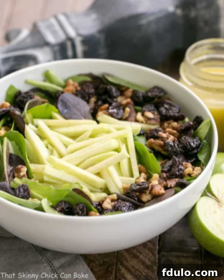20 Must Try Fall Recipes 9 Apple, Cherry and Walnut Salad