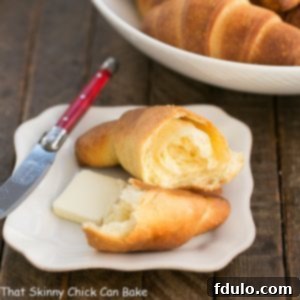 Buttery Homemade Crescent Rolls