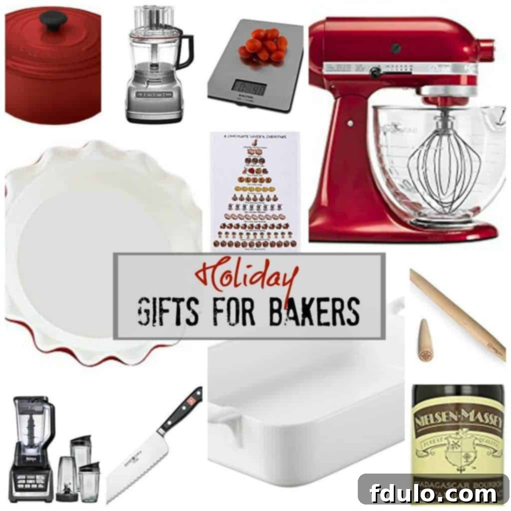 Baker's Holiday Gift Guide | That Skinny Chick Can Bake, featuring a collection of baking essentials.