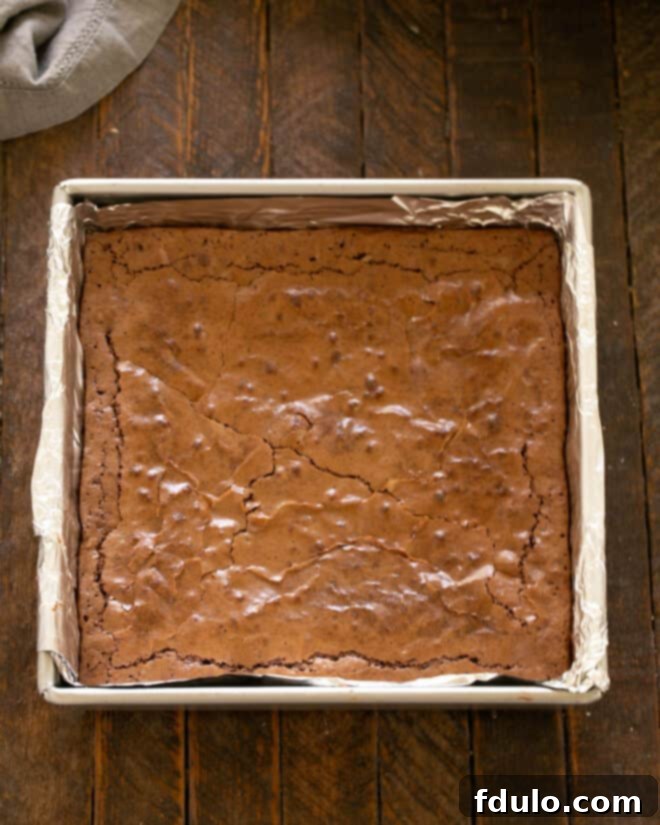 Fudgy Brownies Step 9.